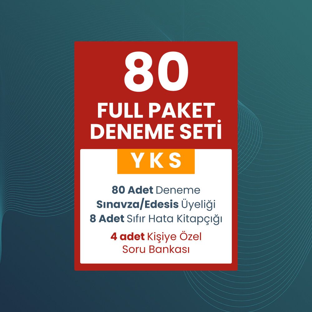 F Deneme Full Paket Deneme Seti - Görsel 5